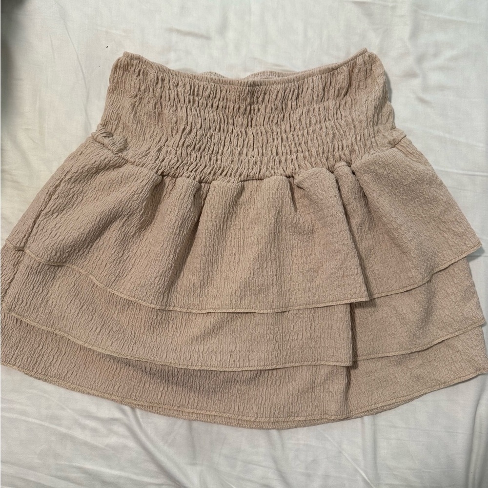 Elegant Tan Women's Skirt
